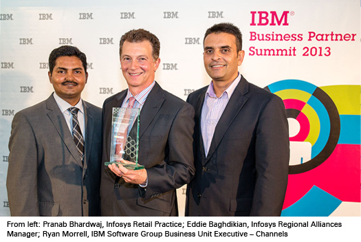 Infosys收到IBM更智能的商务奖