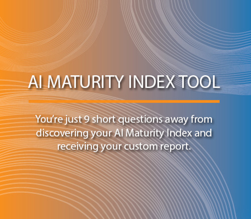 检查您组织的AI成熟度并获取自定义报告
